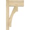 Ekena Millwork Westlake Block Rough Sawn Outlooker, Douglas Fir, 6"W x 12"D x 20"H OUT06X12X20WTL05RDF - alternate 3